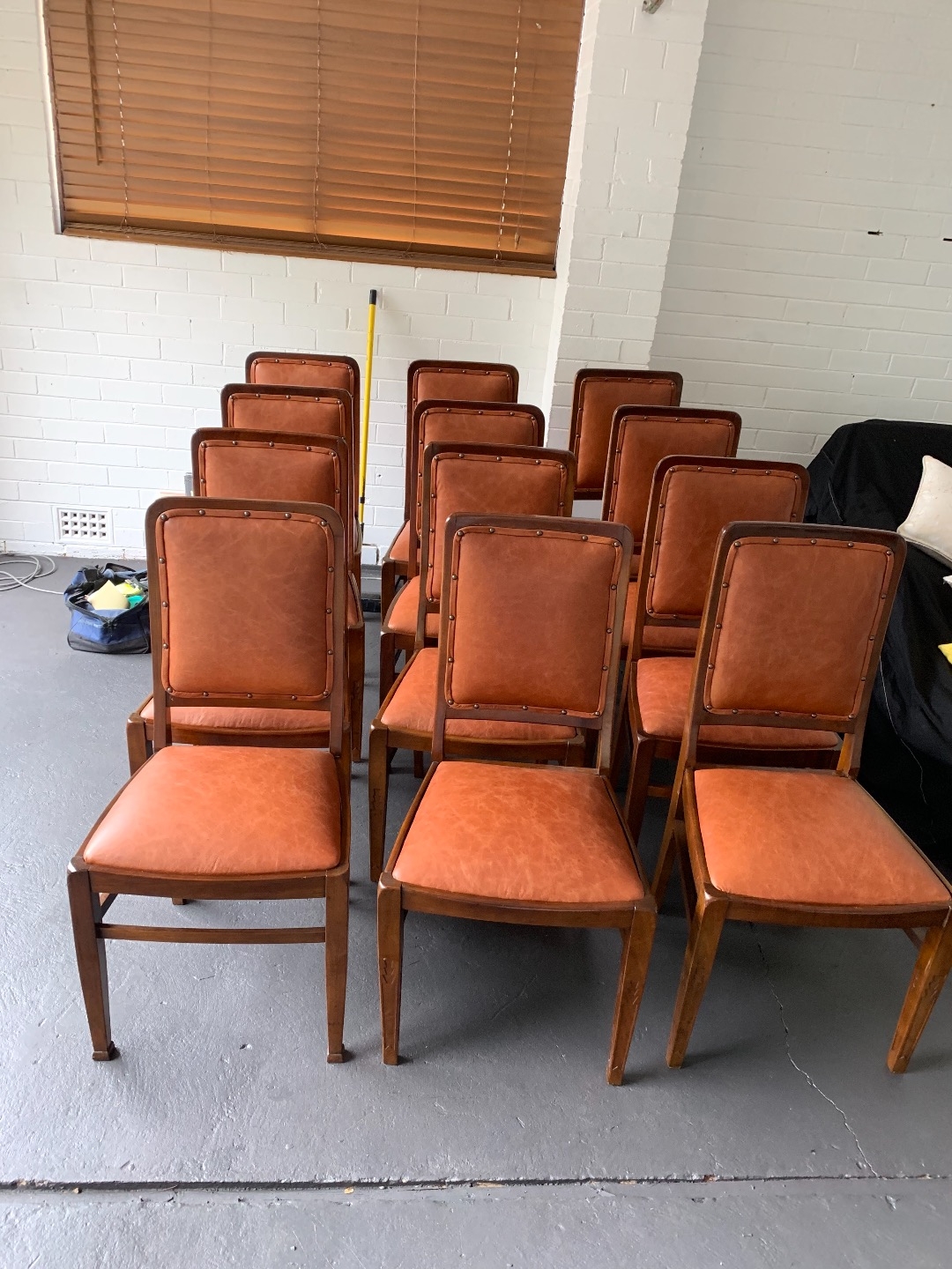 Recover Leather Dining Chairs Walker S Furniture Restoration