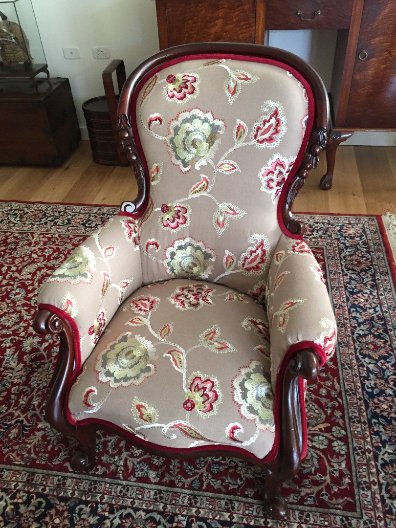 Grandfather Chair Restoration Walker's Furniture Restoration
