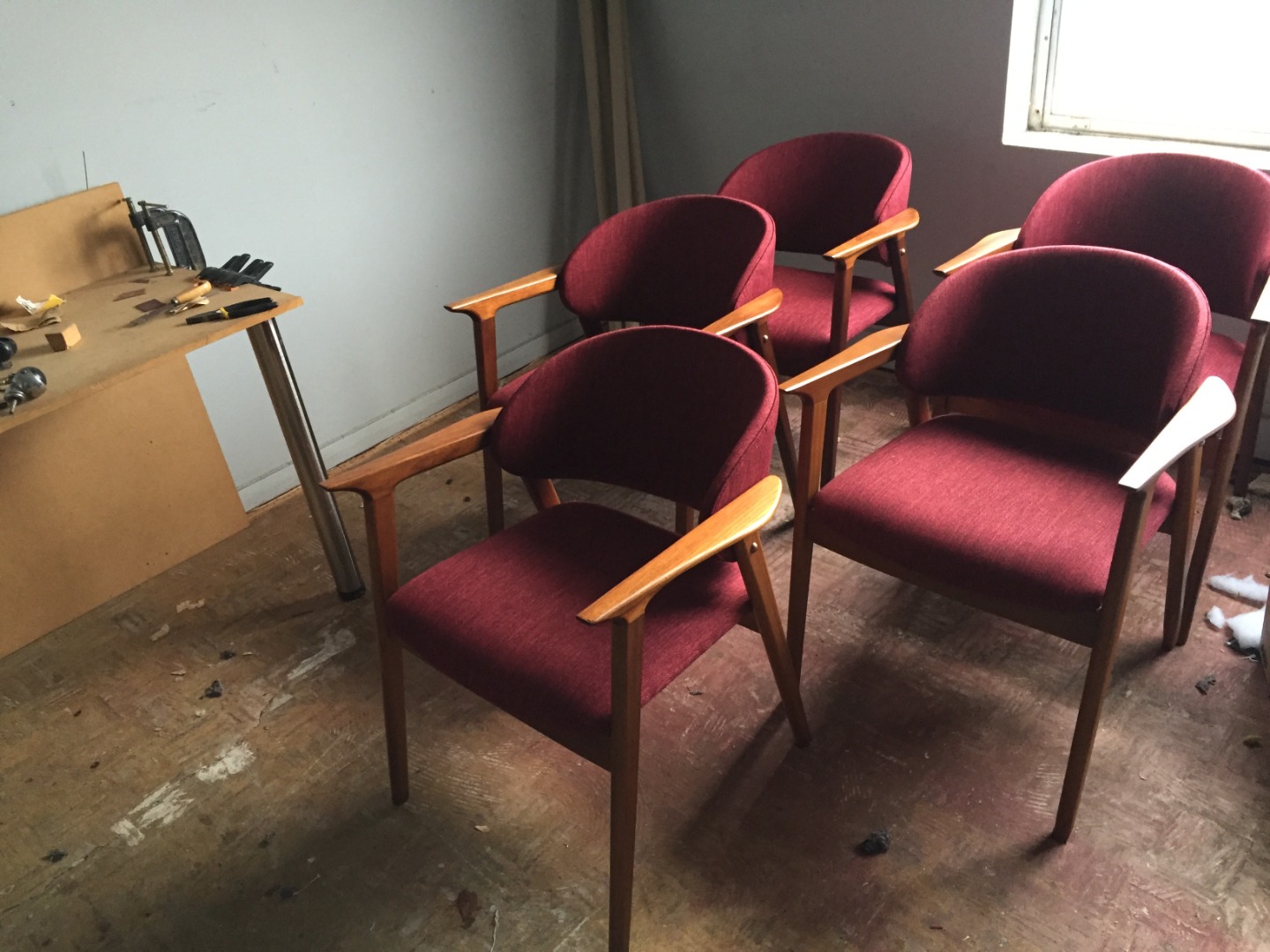 Vintage Dining Chairs Restored Walker's Furniture Restoration