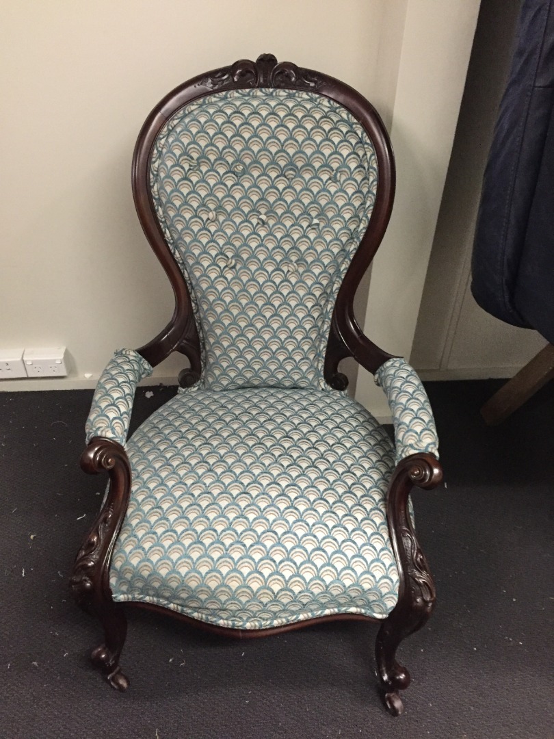Restore Grandfather Chair Walker's Furniture Restoration